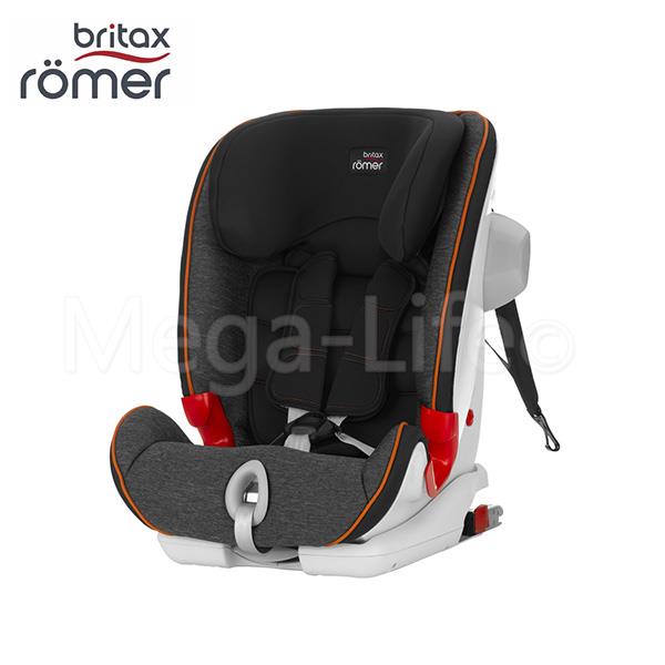 britax 百变旗舰型iso成长型汽车安全座椅(黑灰)