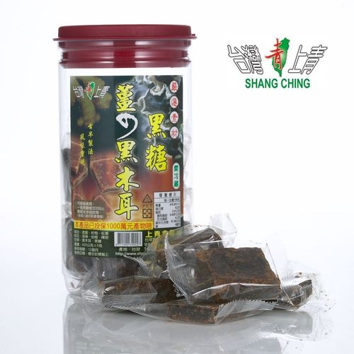 《台灣上青》薑汁黑木耳黑糖 (420g*8罐)  