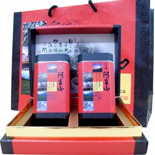 【新造茗茶】阿里山鴻運禮盒(300g*2罐)  