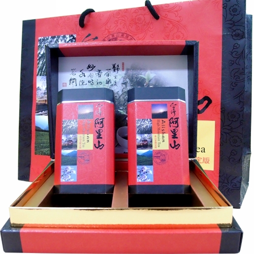 【新造茗茶】阿里山鴻運禮盒(150g*2罐)  