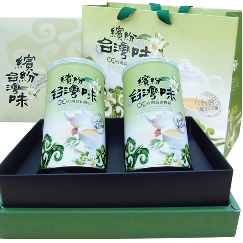 【新造茗茶】台灣極品高山茶禮盒(清新綠)  