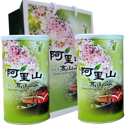 【新造茗茶】阿里山精選極品高山茶(300g*2罐)  