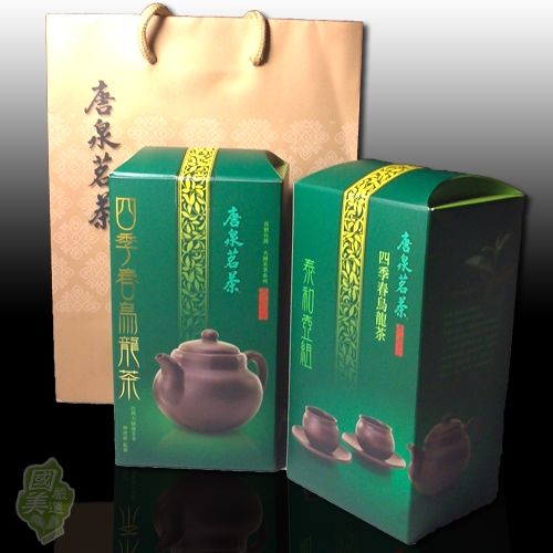 【唐泉茗茶】大師級系列四季春烏龍(加一元多兩件)禮盒組 