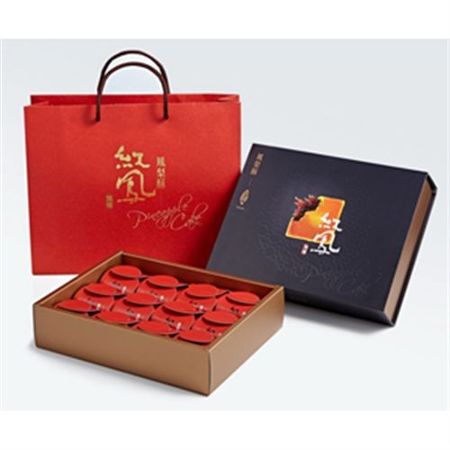【紅鳳】鳳梨酥年節獻禮組(12入／盒)10盒組  