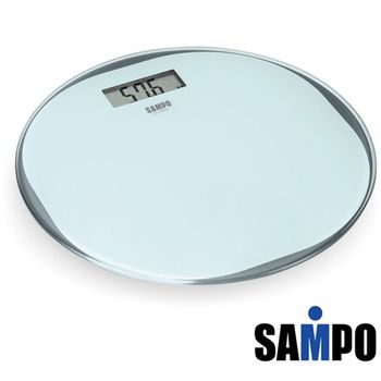 SAMPO声宝超薄型圆形电子体重计BF-L1302
