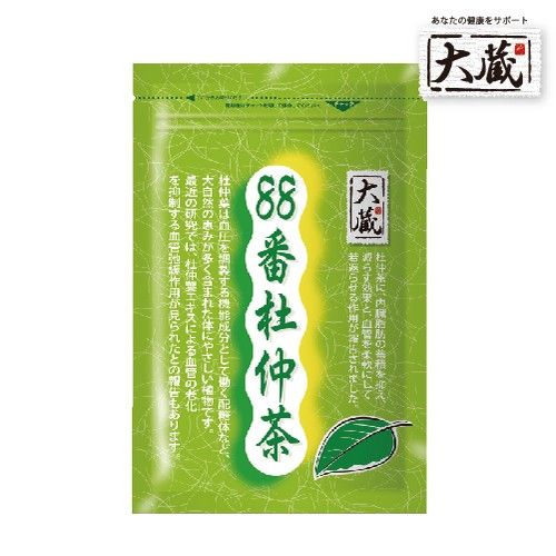 【大藏Okura】88番杜仲綠茶1袋（2g x30包/袋）  