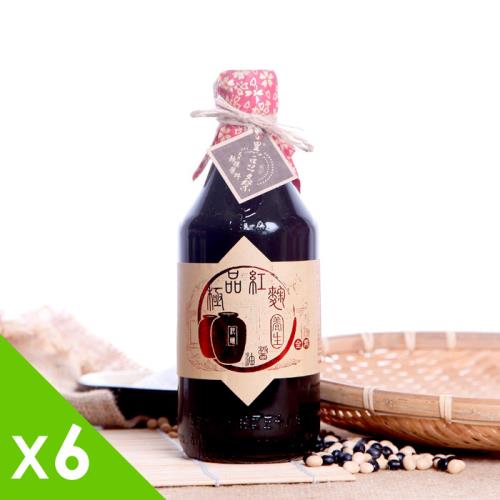 【黑豆桑】天然極品養生紅麴醬油（x 6瓶）  