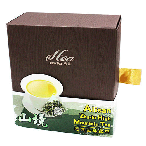 HIGH TEA 芳第 有機高山茶系列 -(山境)阿里山珠露茶4gX8入 2盒/組  