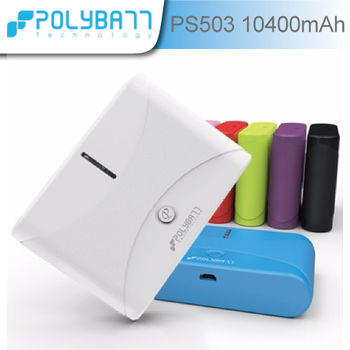 POLYBATT 10400mAh 雙USB行動電源 3A輸出