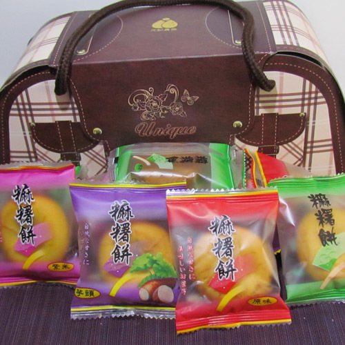 【元記食品】花東名產綜合小米麻薯餅禮盒6組  