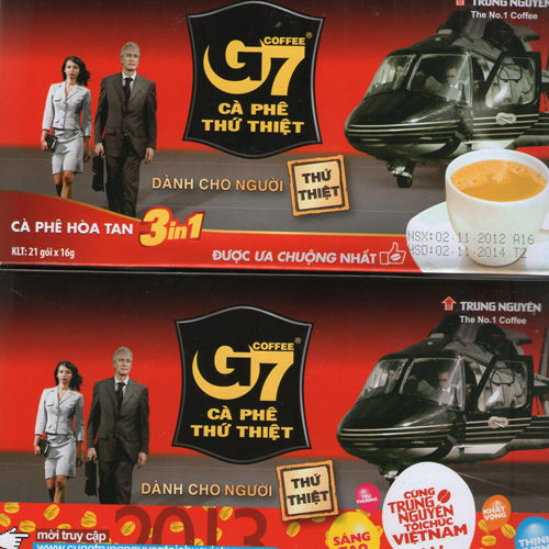  Ca phe Sua G7越南3合一G7咖啡奶(沖調包)*6盒  