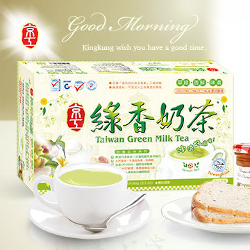 【京工】綠香奶茶2盒組 (30包/盒)  