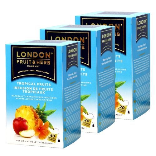 【London Fruit Herb】英國芙賀茶x3件組-盛夏果香(2gx20入/盒)  