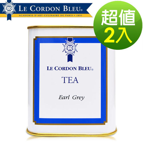 法國藍帶精選-皇家伯爵茶葉超值2入組(125g/罐)  