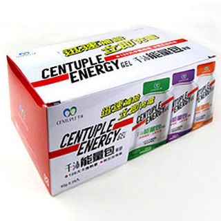 【新萬仁 】CENTUPLE ENERGY GEL 千沛 能量包果膠(24包)/盒  