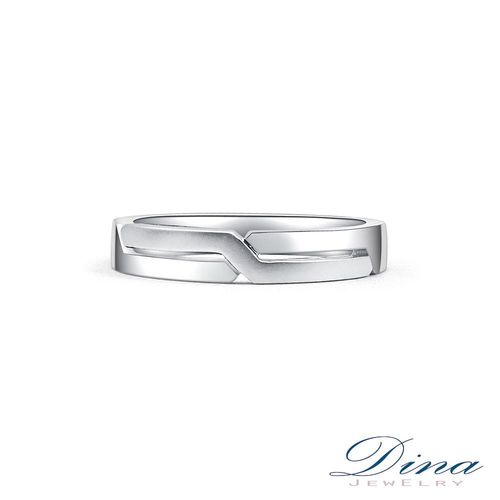 DINA JEWELRY 蒂娜珠寶天長地久鑽石對戒-男戒_預購