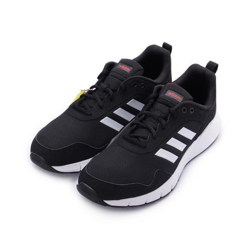ADIDAS FLUIDCLOUD NEUTRAL M 透氣避震網球鞋 黑白 CG3820 男鞋 鞋全家福