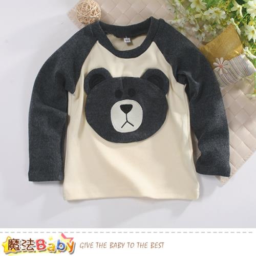 魔法Baby 幼童長袖T恤 秋冬毛呢厚款長T k60741