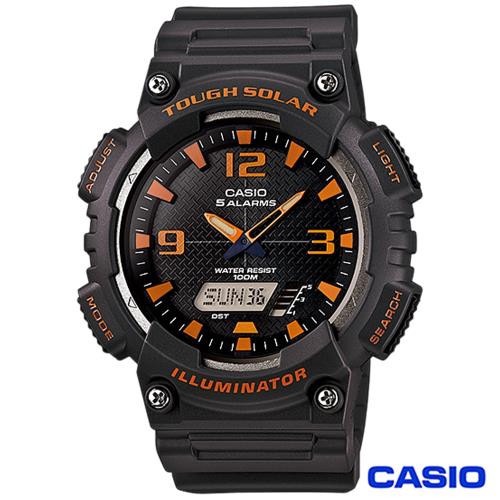 CASIO卡西歐 鍛鍊超我太陽能雙顯優質腕錶 AQ-S810W-8A