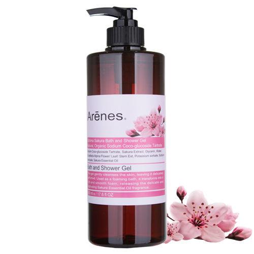 【限時活動】Arenes櫻花香氛植萃沐浴露(500ml)