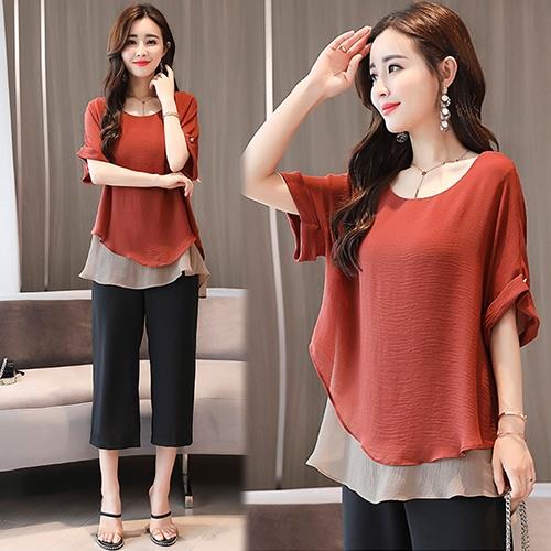 【K.W.韓國】(現貨)時尚元素高貴名媛套裝