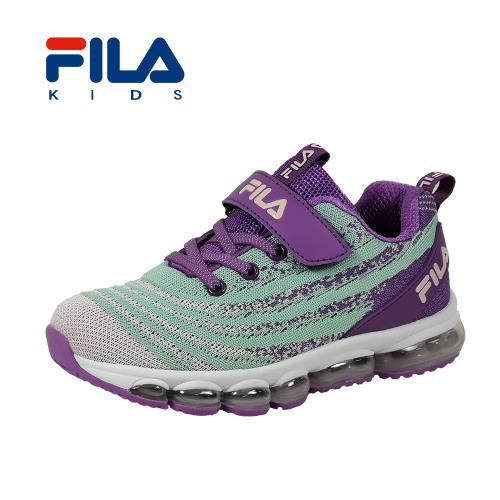 FILA 氣墊慢跑鞋 紫 童鞋 190~240mm 3-J813T-939