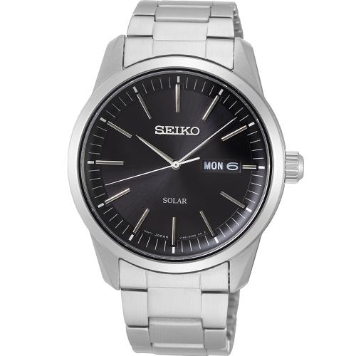 SEIKO 經典紳士太陽能男錶(SNE527P1)40mm V158-0BE0D 