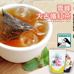 雪峰大吉嶺紅茶3東森購物購物專家角立體茶包(茶中香檳15包/袋)