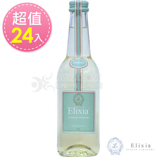 法國 ELIXIA天然檸檬氣泡水(330mlx24瓶)  