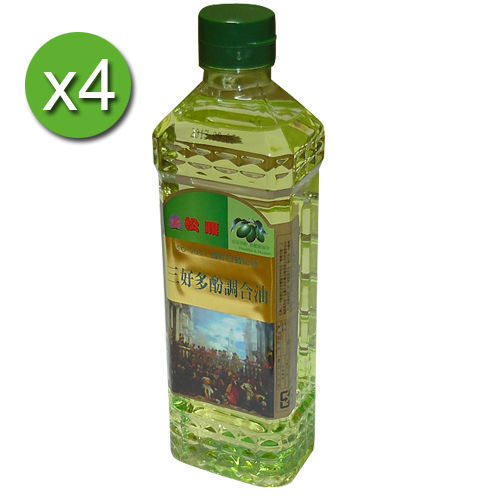 松鼎 多酚調合油4瓶(600ml/瓶)  