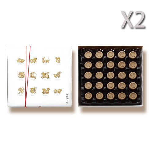 什倆漉餅行-綠豆糕X2盒(25入/盒) 