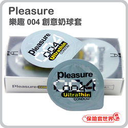 Pleasure東森旅遊台．004杯型超薄保險套（6入）