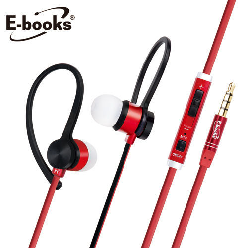 E-books S29 音控接聽運動兩用耳掛耳機