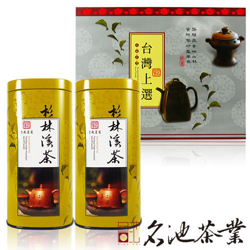 【名池茶業】杉林溪手採高山茶器質禮盒 (150g*2罐)  