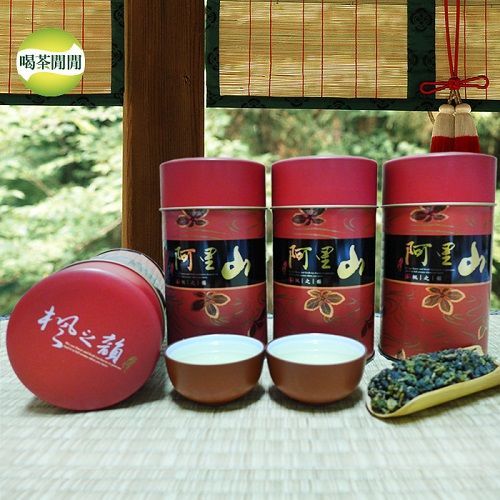 【喝茶閒閒】嚴選阿里山清香高冷茶(共16罐)  