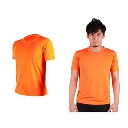 FLARE 100 男女吸濕排汗衫東森電視購物電話 短袖T恤 台灣製  橘