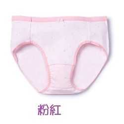ATUM 棉質撞東森購買色星星中腰內褲 - 粉紅+淡粉
