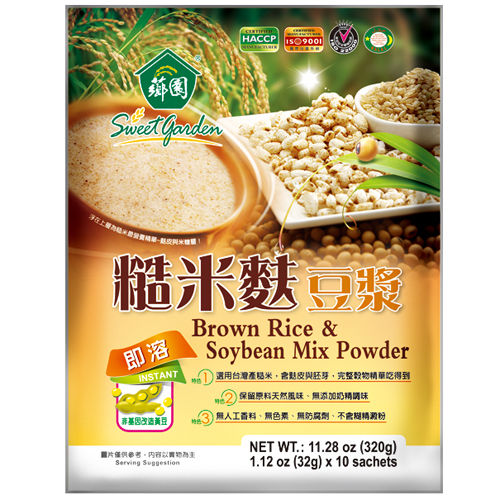 【薌園】糙米麩豆漿(32g x 10入) x 12袋 