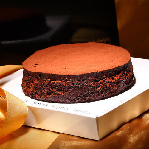 【巧克力雲莊】聖塔摩古典巧克力蛋糕贈送造型蠟燭一款-二選一  