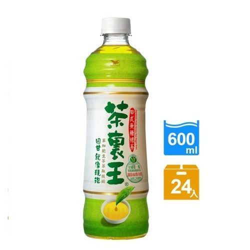 【茶裏王】日式無糖綠茶600mlx24入/箱  