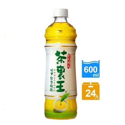 【茶裏王】台式綠茶600mlx24入/箱  