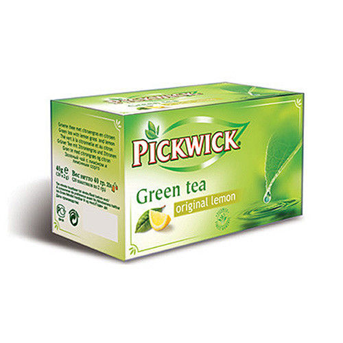 Pickwick  荷蘭品味檸檬綠茶 (20包/盒，共3盒)  