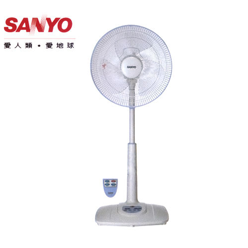 SANYO三洋14吋 微電腦遙控定時立扇 EF-148TPR
