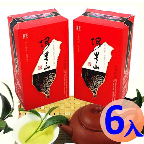 【龍源茶品】阿里山茗香雀鳴-輕焙火烏龍茶葉6盒組(150g/盒) 