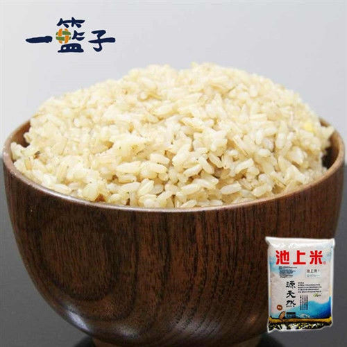 《一籃子》台東池上天然胚芽糙米(2公斤/包，共5包)  