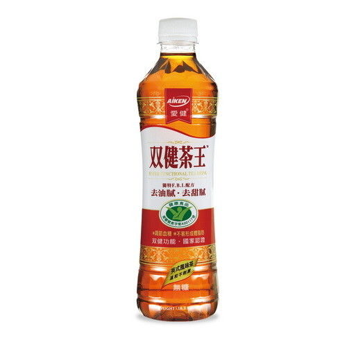 愛健  ?健茶王-無糖英式風味茶540ml(24瓶/箱)  