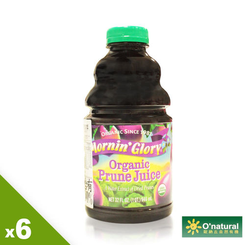 O-natural歐納丘-Morning Glory有機黑梅汁x6罐 