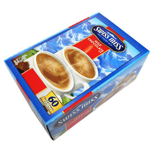 美國進口【 SwissMiss】 可可粉-牛奶巧克力口味 2盒組 (60入/盒) 