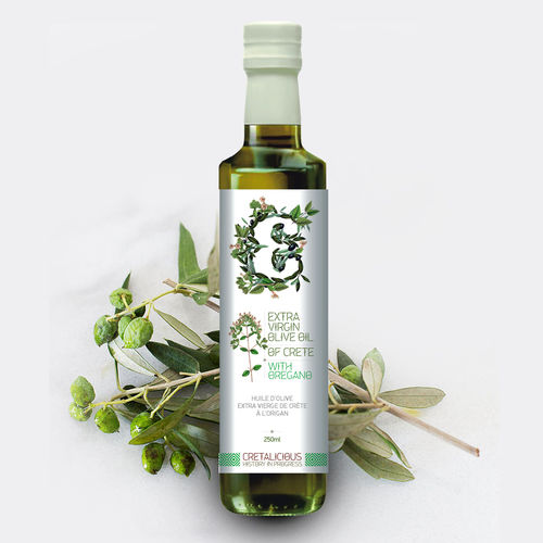 美味克里特第一道冷壓特級初榨橄欖油 奧勒岡250ML  