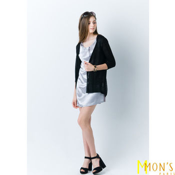 MON’S巴黎時尚微透造型外套